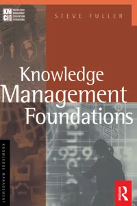 Knowledge Management Foundations_cover