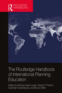 The Routledge Handbook of International Planning Education_cover