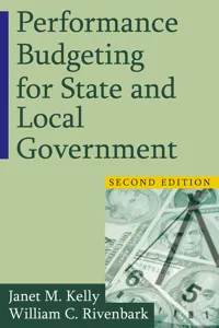 Performance Budgeting for State and Local Government_cover