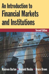 An Introduction to Financial Markets and Institutions_cover