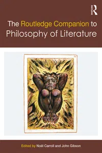 The Routledge Companion to Philosophy of Literature_cover