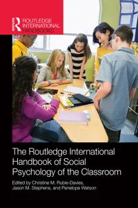 Routledge International Handbook of Social Psychology of the Classroom_cover