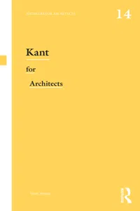 Kant for Architects_cover