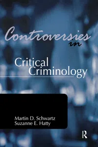 Controversies in Critical Criminology_cover