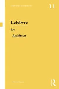 Lefebvre for Architects_cover