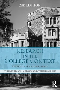 Research in the College Context_cover