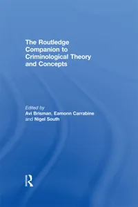 The Routledge Companion to Criminological Theory and Concepts_cover