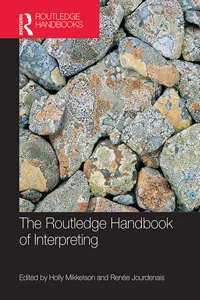 The Routledge Handbook of Interpreting_cover