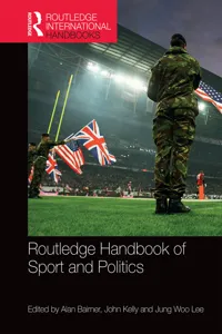 Routledge Handbook of Sport and Politics_cover