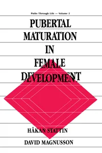 Pubertal Maturation in Female Development_cover