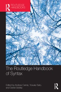 The Routledge Handbook of Syntax_cover