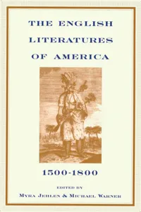 The English Literatures of America_cover