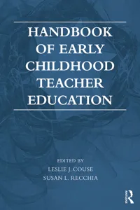 Handbook of Early Childhood Teacher Education_cover