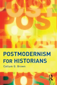 Postmodernism for Historians_cover