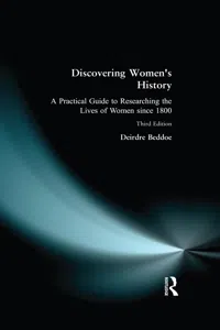 Discovering Women's History_cover