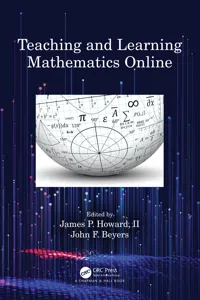 Teaching and Learning Mathematics Online_cover