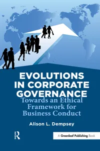 Evolutions in Corporate Governance_cover