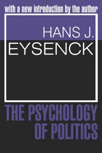 The Psychology of Politics_cover