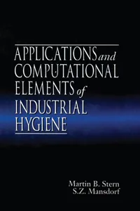 Applications and Computational Elements of Industrial Hygiene._cover
