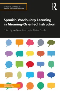 Spanish Vocabulary Learning in Meaning-Oriented Instruction_cover