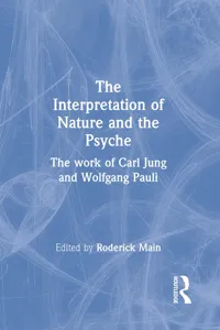 The Interpretation of Nature and the Psyche_cover