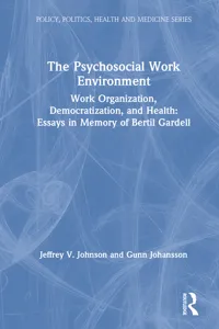 The Psychosocial Work Environment_cover