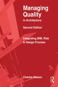 Managing Quality in Architecture_cover