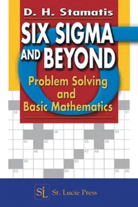 Six Sigma and Beyond_cover