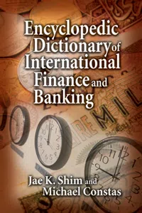 Encyclopedic Dictionary of International Finance and Banking_cover