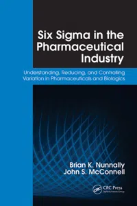 Six Sigma in the Pharmaceutical Industry_cover