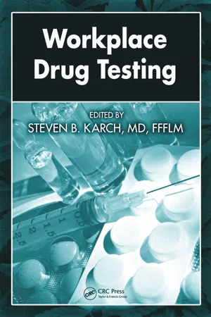 [PDF] Workplace Drug Testing de MD libro electrónico  Perlego