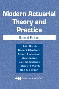 Modern Actuarial Theory and Practice_cover