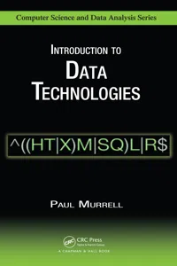Introduction to Data Technologies_cover