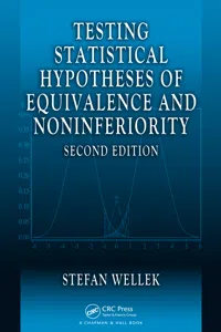 Testing Statistical Hypotheses of Equivalence and Noninferiority_cover