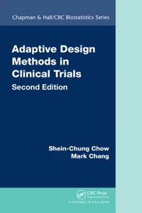 Adaptive Design Methods in Clinical Trials_cover