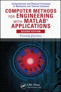 Computer Methods for Engineering with MATLAB Applications_cover
