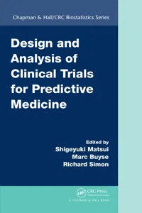Design and Analysis of Clinical Trials for Predictive Medicine_cover