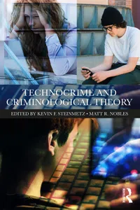 Technocrime and Criminological Theory_cover