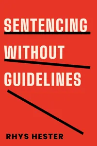 Sentencing without Guidelines_cover