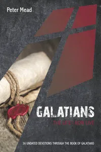 Galatians: The Life I Now Live_cover