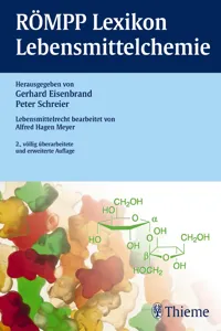 RÖMPP Lexikon Lebensmittelchemie, 2. Auflage, 2006_cover