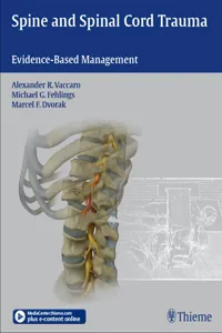 Spine and Spinal Cord Trauma_cover