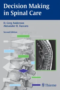 Decision Making in Spinal Care_cover