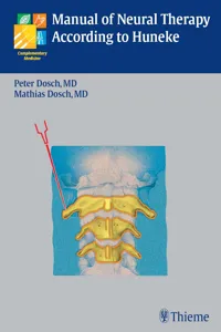 Manual of Neural Therapy According to Huneke_cover