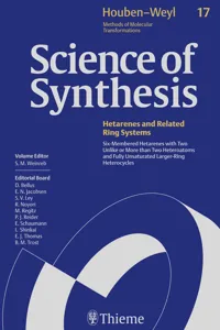 Science of Synthesis: Houben-Weyl Methods of Molecular Transformations Vol. 17_cover