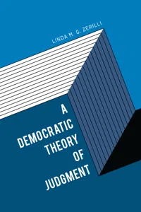 A Democratic Theory of Judgment_cover