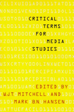 Critical Terms for Media Studies
