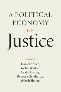 A Political Economy of Justice_cover