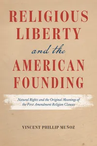 Religious Liberty and the American Founding_cover