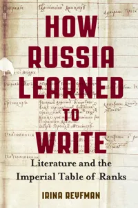 How Russia Learned to Write_cover